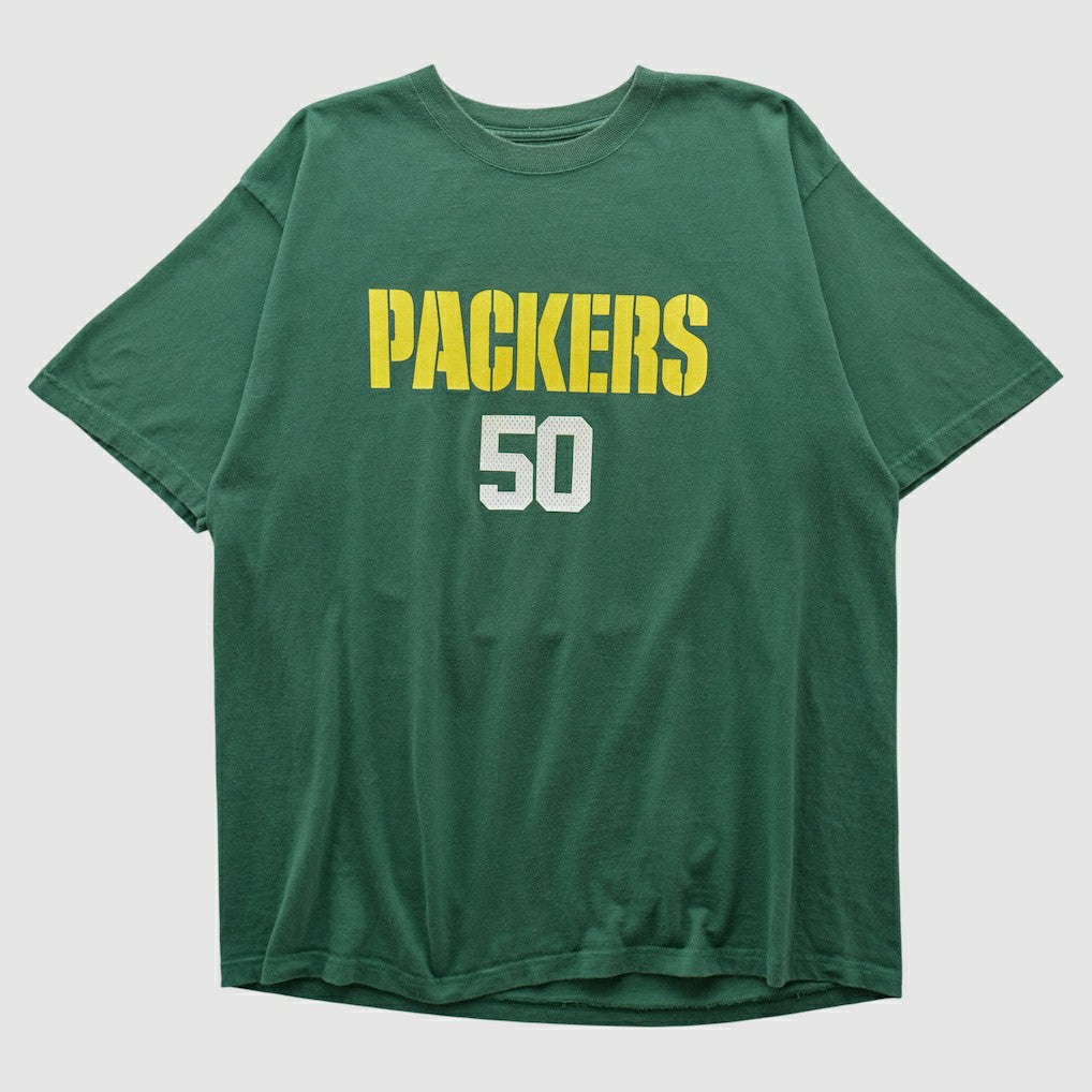 Green Bay Packers Reebok 2000s T-shirt Green Vintage
