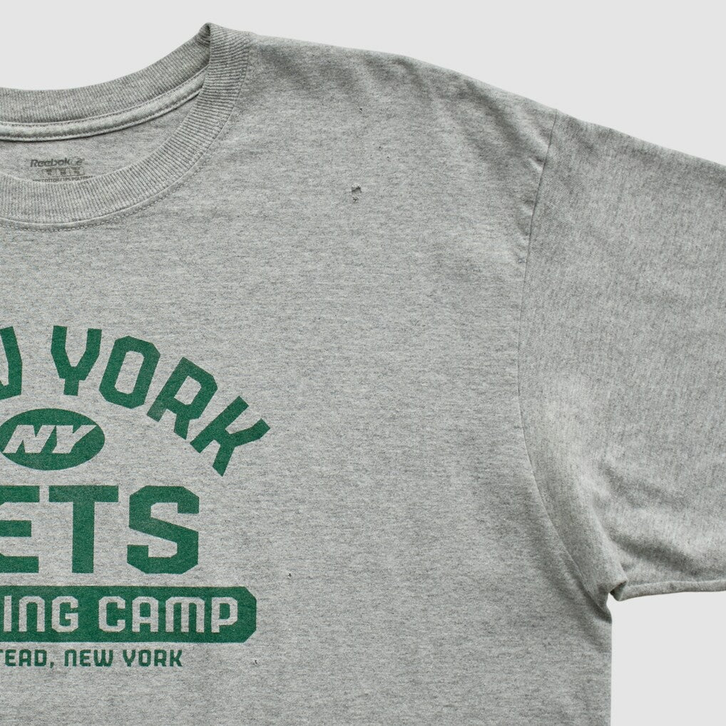 New York Jets Reebok 2000s T-shirt Heather Gray Vintage