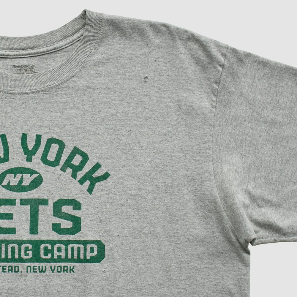 New York Jets Reebok 2000s T-shirt Heather Gray Vintage