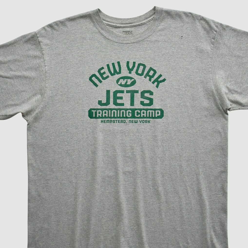 New York Jets Reebok 2000s T-shirt Heather Gray Vintage