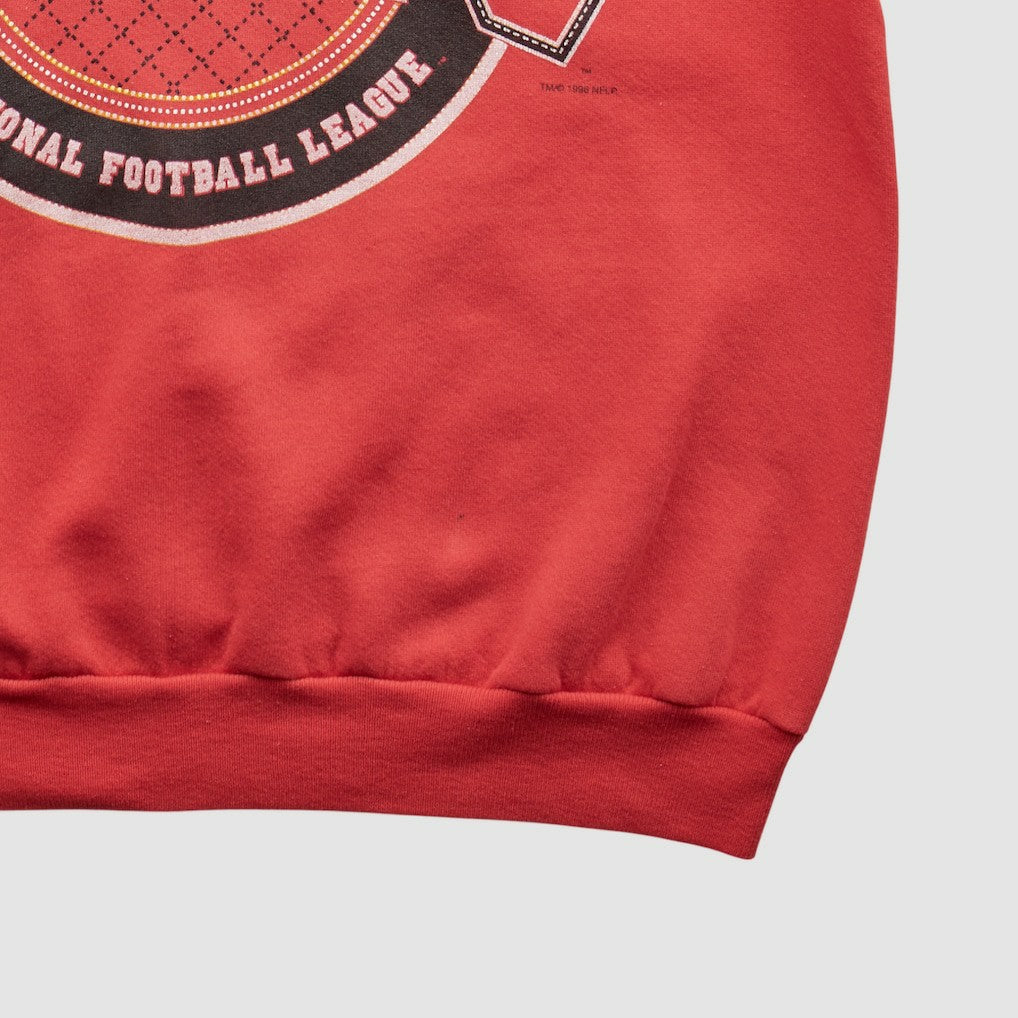 Kansas City Chiefs Hanes 90s Pullover Sweatshirt Red Vintage
