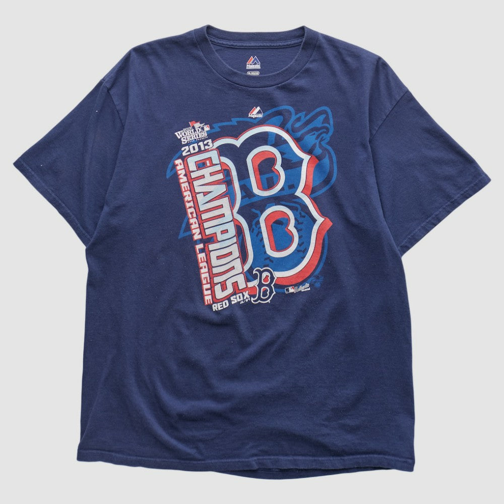 Boston Red Sox Majestic 2013 T-shirt - Navy - M by Fanatics Real Vintage T-shirts