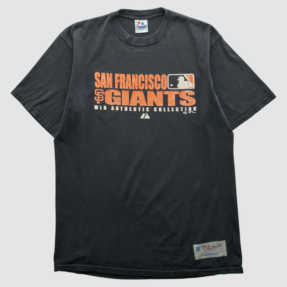 San Francisco Giants Majestic 2007 T-shirt - Black - L by Fanatics Real Vintage T-shirts