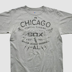 Chicago White Sox Majestic 2010s T-shirt - Heather Gray - M by Fanatics Real Vintage T-shirts