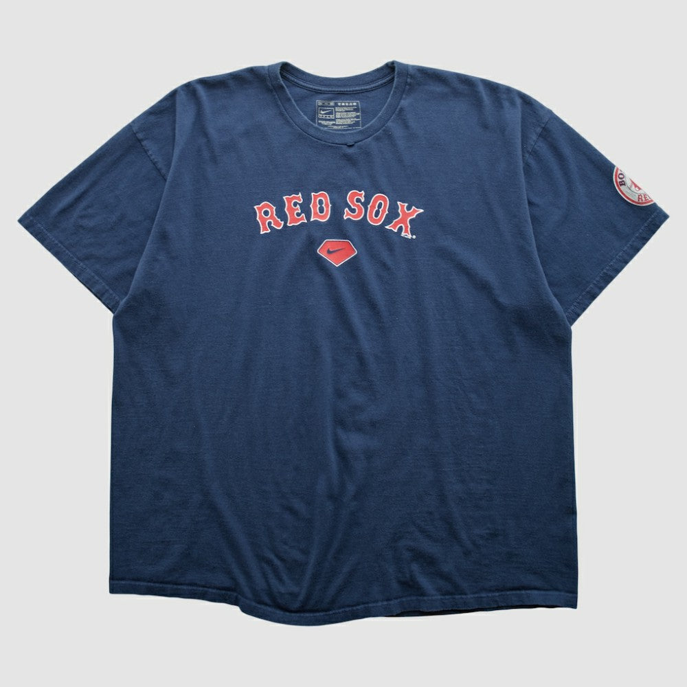Boston Red Sox Nike 2000s T-shirt - Navy - 2XL by Fanatics Real Vintage T-shirts