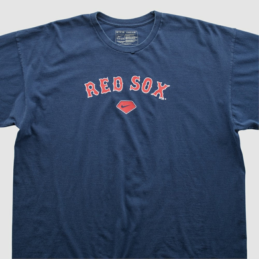 Boston Red Sox Nike 2000s T-shirt - Navy - 2XL by Fanatics Real Vintage T-shirts
