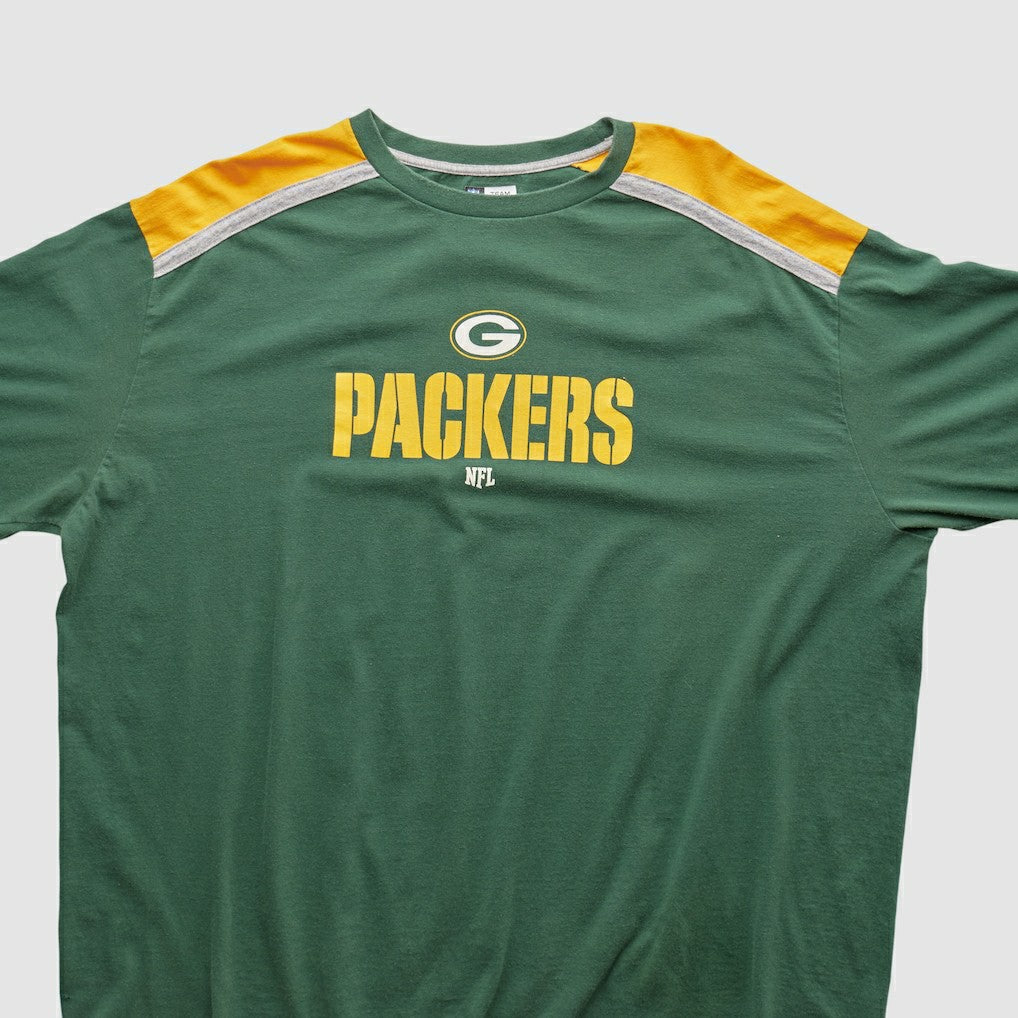 Green Bay Packers NFL 2000s Long Sleeve T-shirt Green Vintage