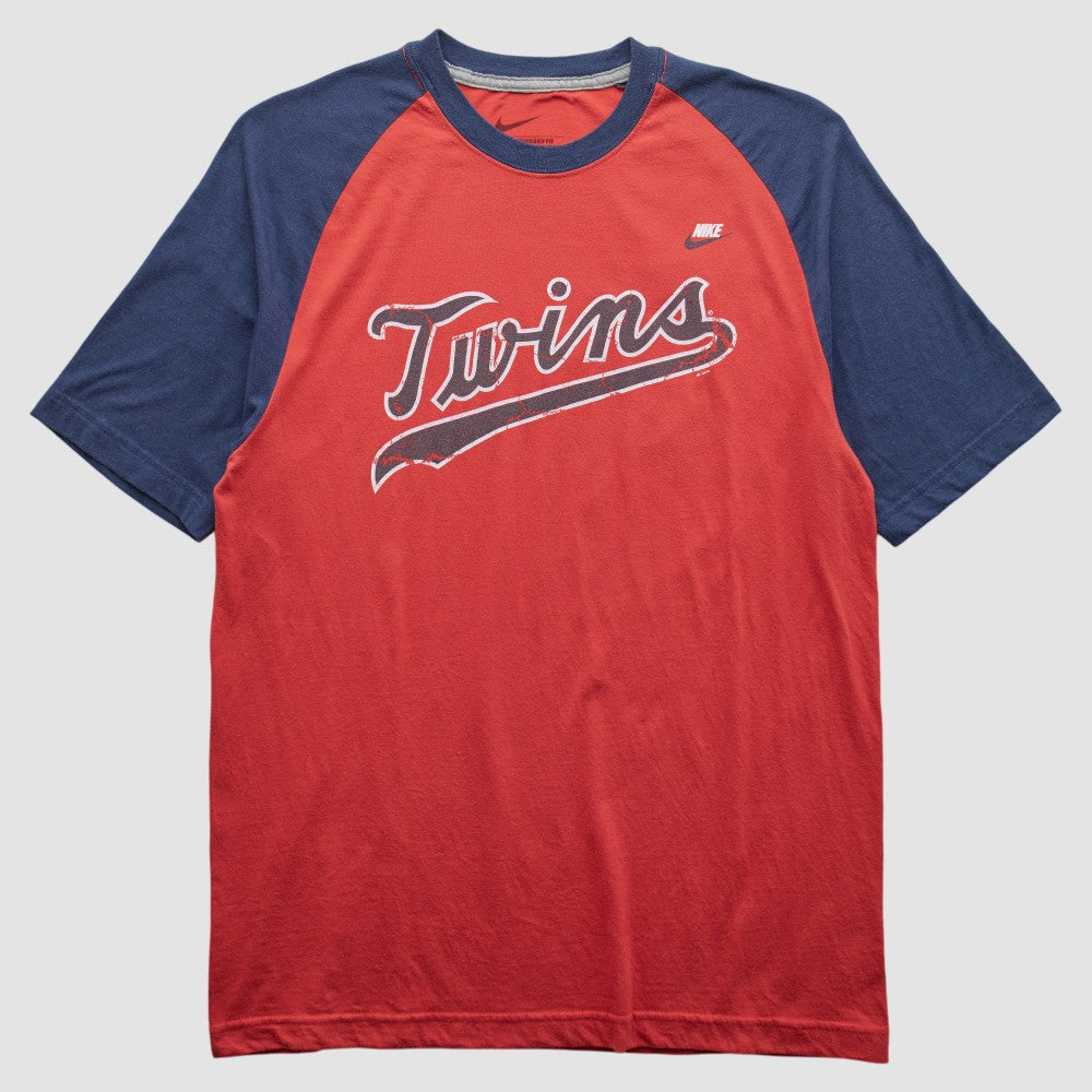 Minnesota Twins Nike 2010s T-shirt - Red - M by Fanatics Real Vintage T-shirts