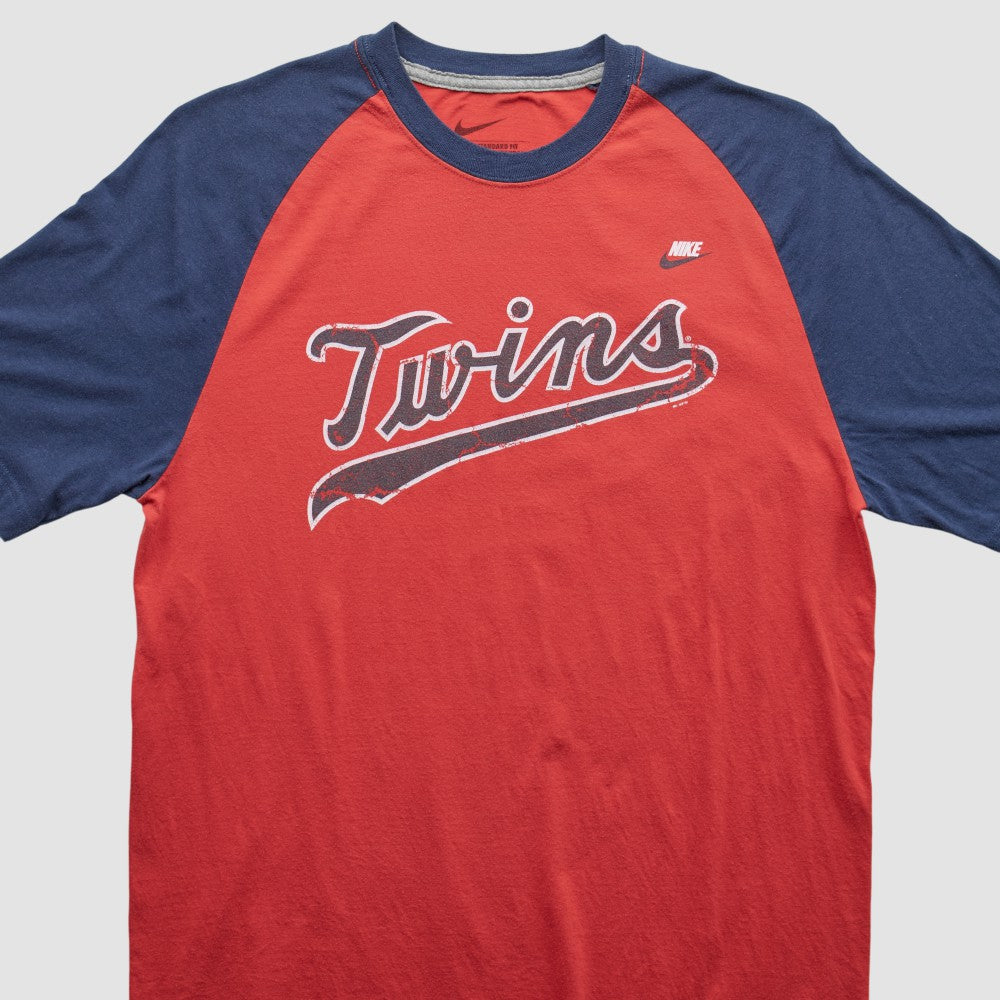 Minnesota Twins Nike 2010s T-shirt - Red - M by Fanatics Real Vintage T-shirts