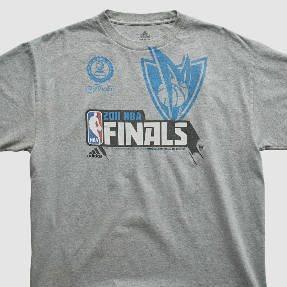 Dallas Mavericks 2011 T-shirt Heather Gray Vintage