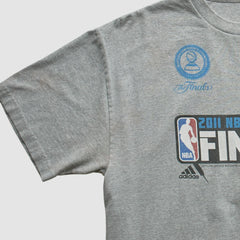 Dallas Mavericks 2011 T-shirt Heather Gray Vintage