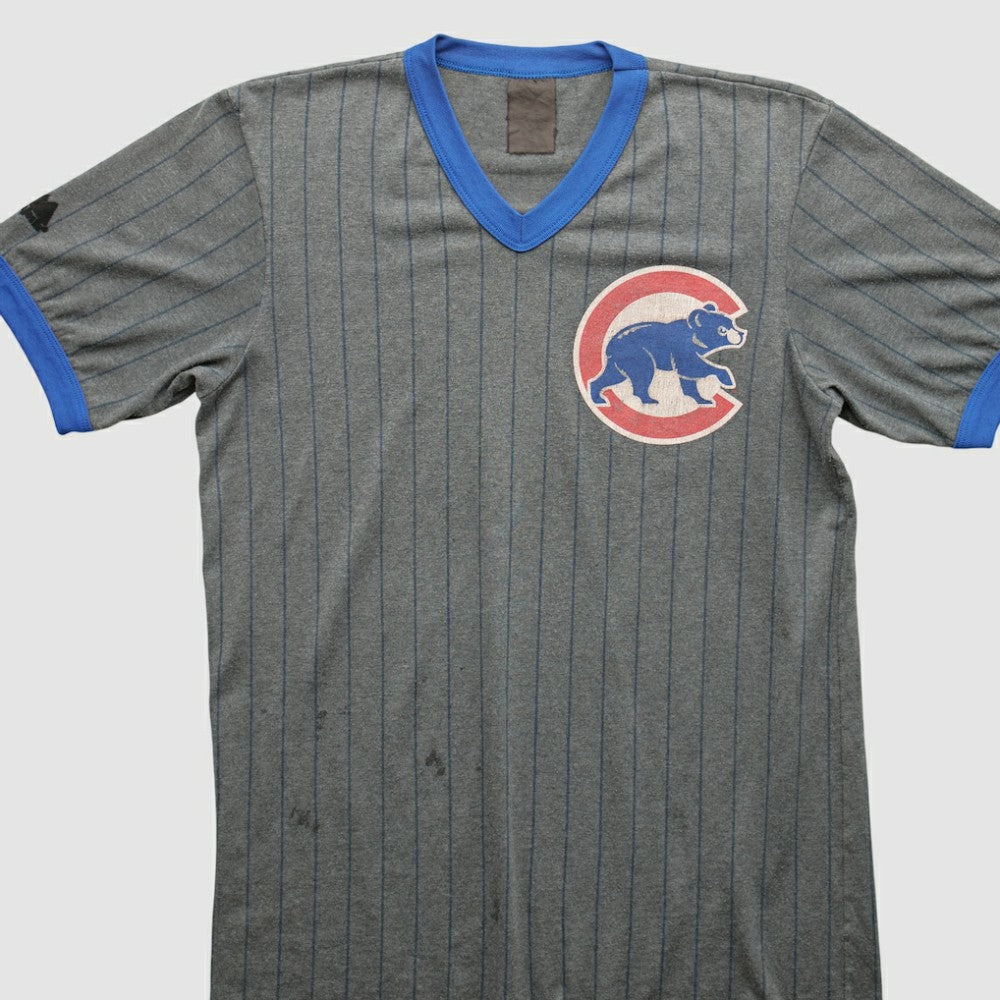 Chicago Cubs 90s T-shirt - Heather Gray - M by Fanatics Real Vintage T-shirts
