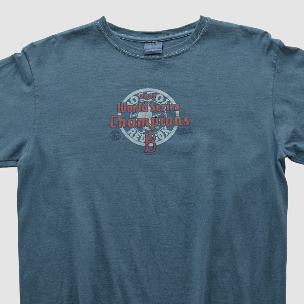 Boston Red Sox Quail Hollow 2000s Long Sleeve T-shirt - Blue - S by Fanatics Real Vintage T-shirts