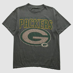 Green Bay Packers 2000s T-shirt Charcoal Vintage