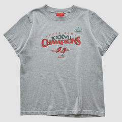 Tampa Bay Buccaneers Reebok 2003 T-shirt Heather Gray Vintage