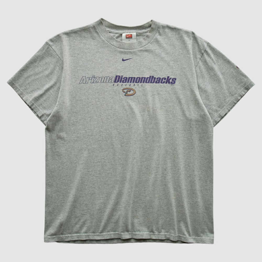 Arizona Diamondbacks Nike 2000s T-shirt - Heather Gray - S by Fanatics Real Vintage T-shirts
