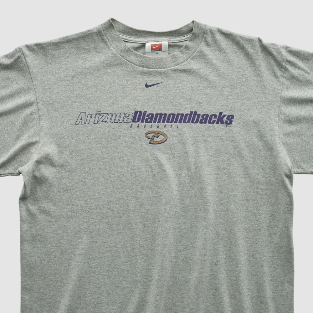 Arizona Diamondbacks Nike 2000s T-shirt - Heather Gray - S by Fanatics Real Vintage T-shirts