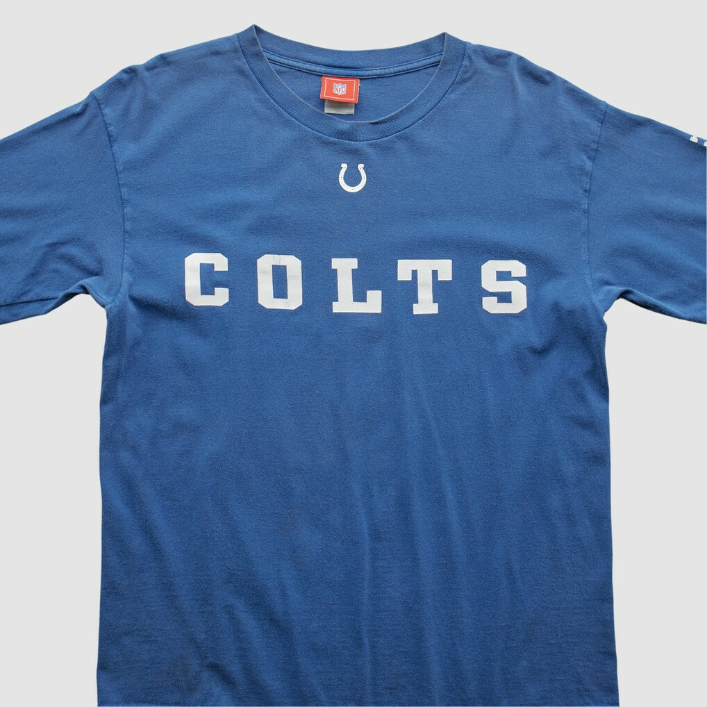 Indianapolis Colts NFL 2000s Long Sleeve T-shirt Blue Vintage
