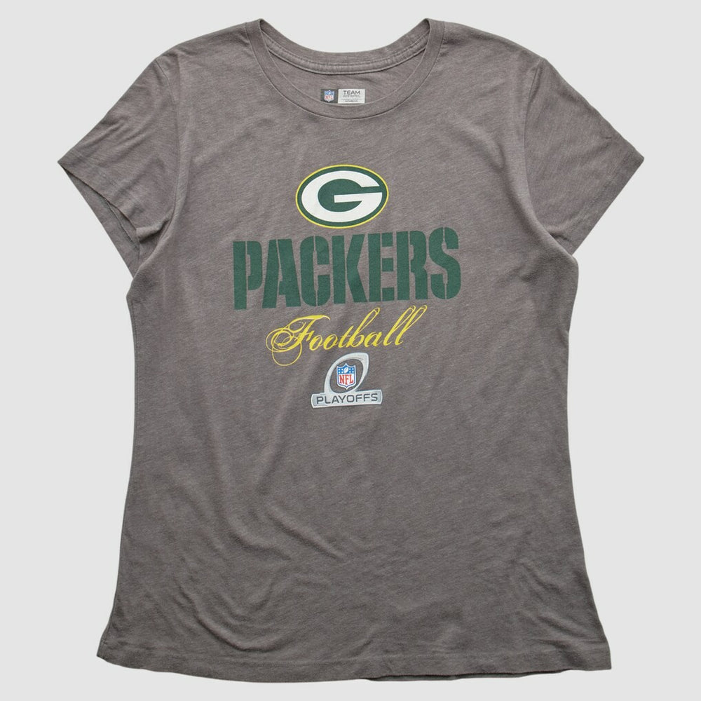 Green Bay Packers NFL 2000s T-shirt Heather Gray Vintage
