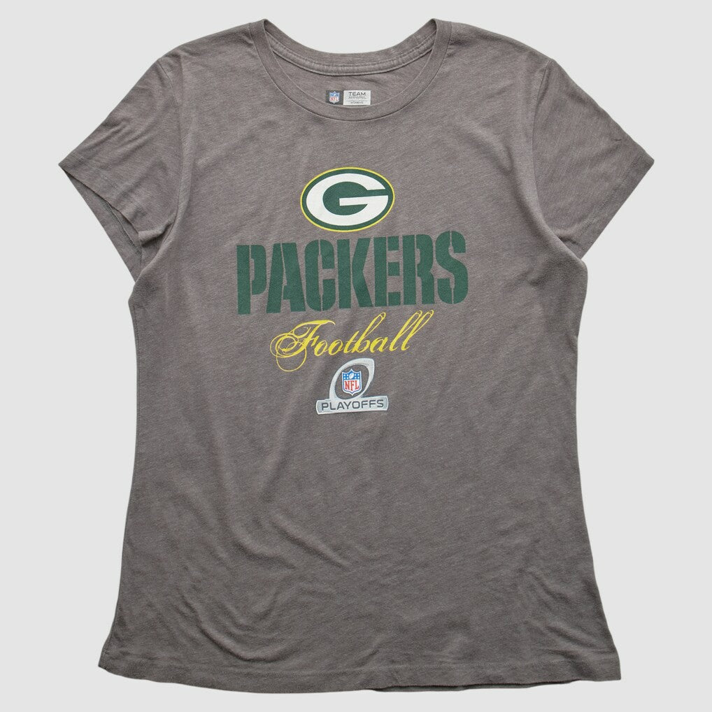 Green Bay Packers NFL 2000s T-shirt Heather Gray Vintage