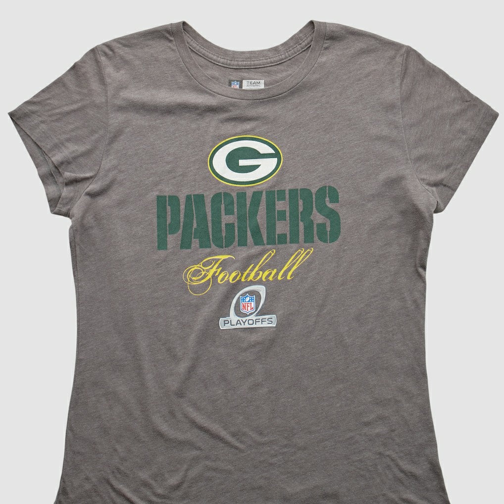 Green Bay Packers NFL 2000s T-shirt Heather Gray Vintage