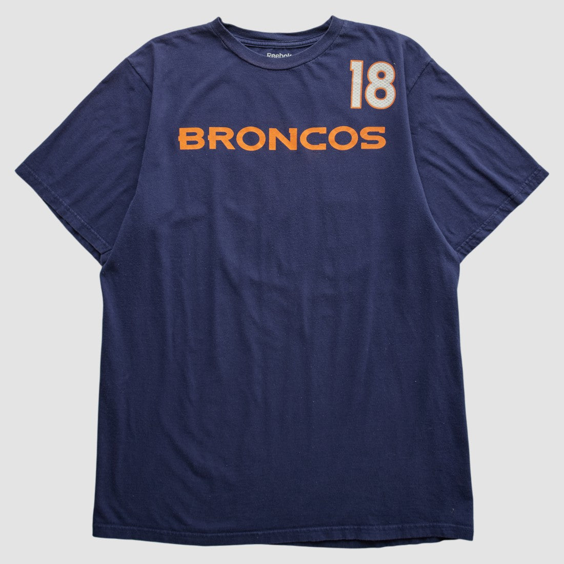 Denver Broncos Reebok 2000s T-shirt Navy Vintage