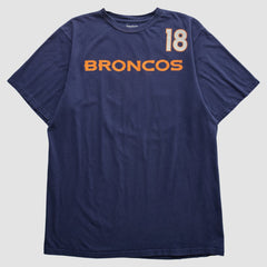 Denver Broncos Reebok 2000s T-shirt Navy Vintage