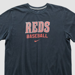 Cincinnati Reds Nike 2010s T-shirt - Navy - L by Fanatics Real Vintage T-shirts