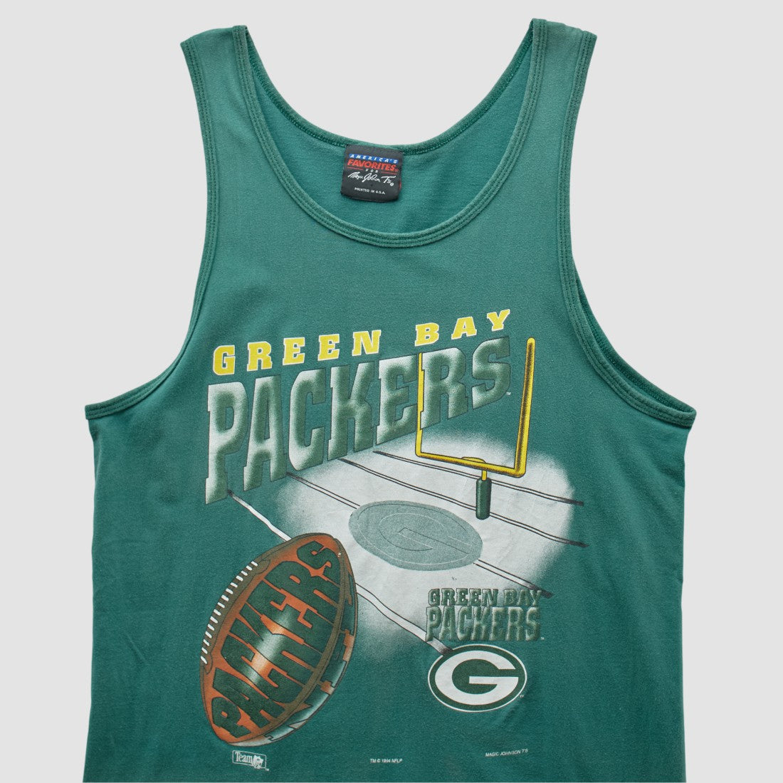 Green Bay Packers Murina 1994 Tank Green Vintage