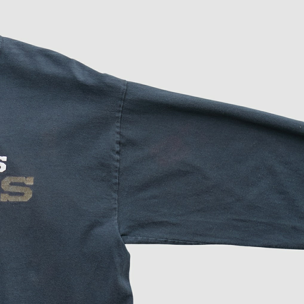 New Orleans Saints Reebok 2010 Long Sleeve T-shirt Navy Vintage