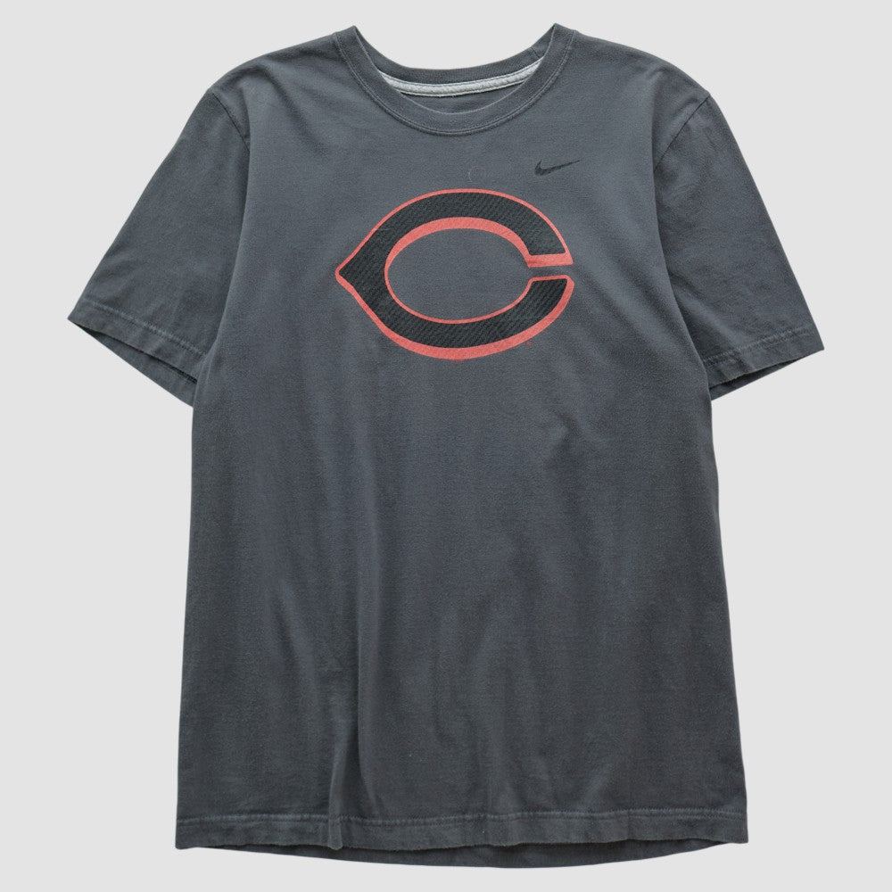 Cincinnati Reds Nike 2010s T-shirt - Charcoal - S by Fanatics Real Vintage T-shirts
