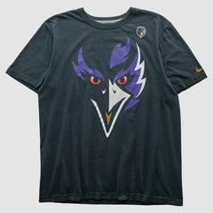 Baltimore Ravens 2010s T-shirt Black Vintage