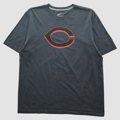 Cincinnati Reds Nike 2010s T-shirt - Charcoal - M by Fanatics Real Vintage T-shirts