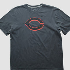 Cincinnati Reds Nike 2010s T-shirt - Charcoal - M by Fanatics Real Vintage T-shirts