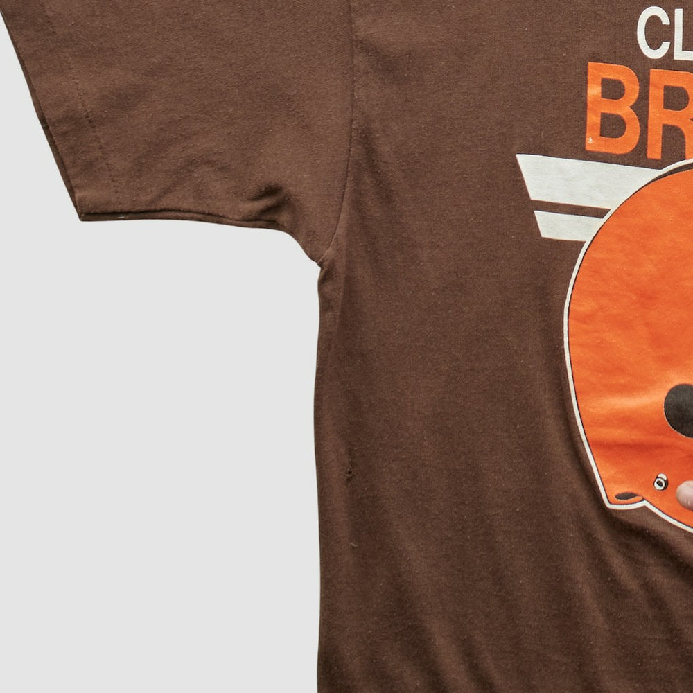 Cleveland Browns 80s T-shirt Brown Vintage