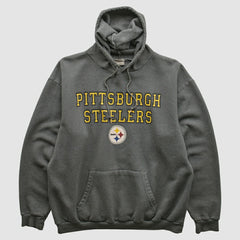 Pittsburgh Steelers NFL 2000s Hooded Sweatshirt Black Vintage
