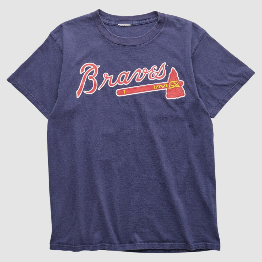 Atlanta Braves 2000s T-shirt - Navy - S by Fanatics Real Vintage T-shirts