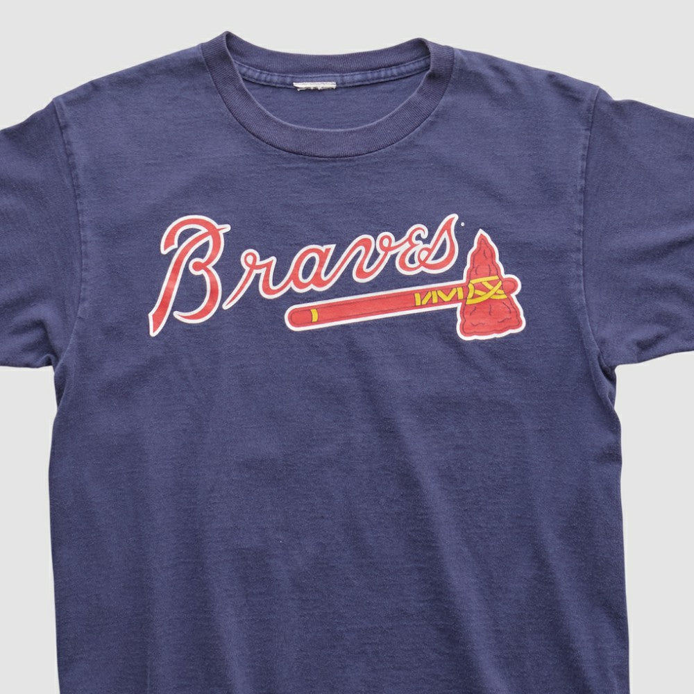 Atlanta Braves 2000s T-shirt - Navy - S by Fanatics Real Vintage T-shirts