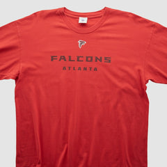 Atlanta Falcons NFL 2000s Long Sleeve T-shirt Red Vintage