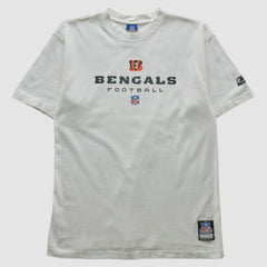 Cincinnati Bengals Reebok 2000s T-shirt White Vintage
