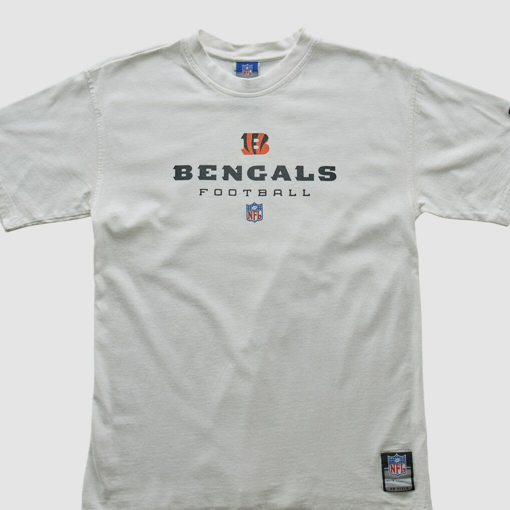 Cincinnati Bengals Reebok 2000s T-shirt White Vintage