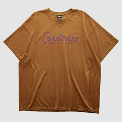 St. Louis Cardinals Nike 2000s T-shirt - Brown - 2XL by Fanatics Real Vintage T-shirts