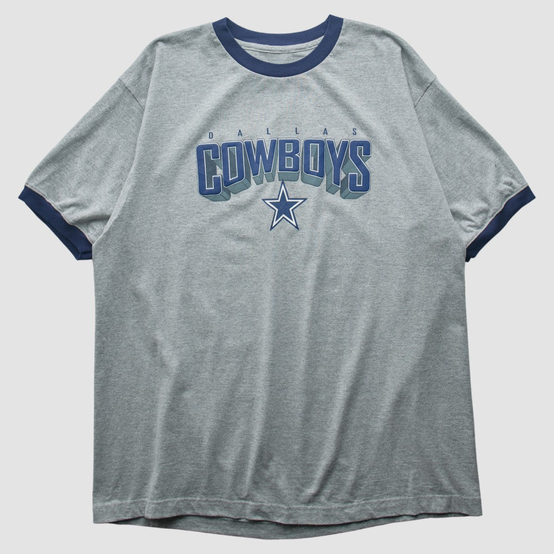Dallas Cowboys Reebok 2000s T-shirt Heather Gray Vintage
