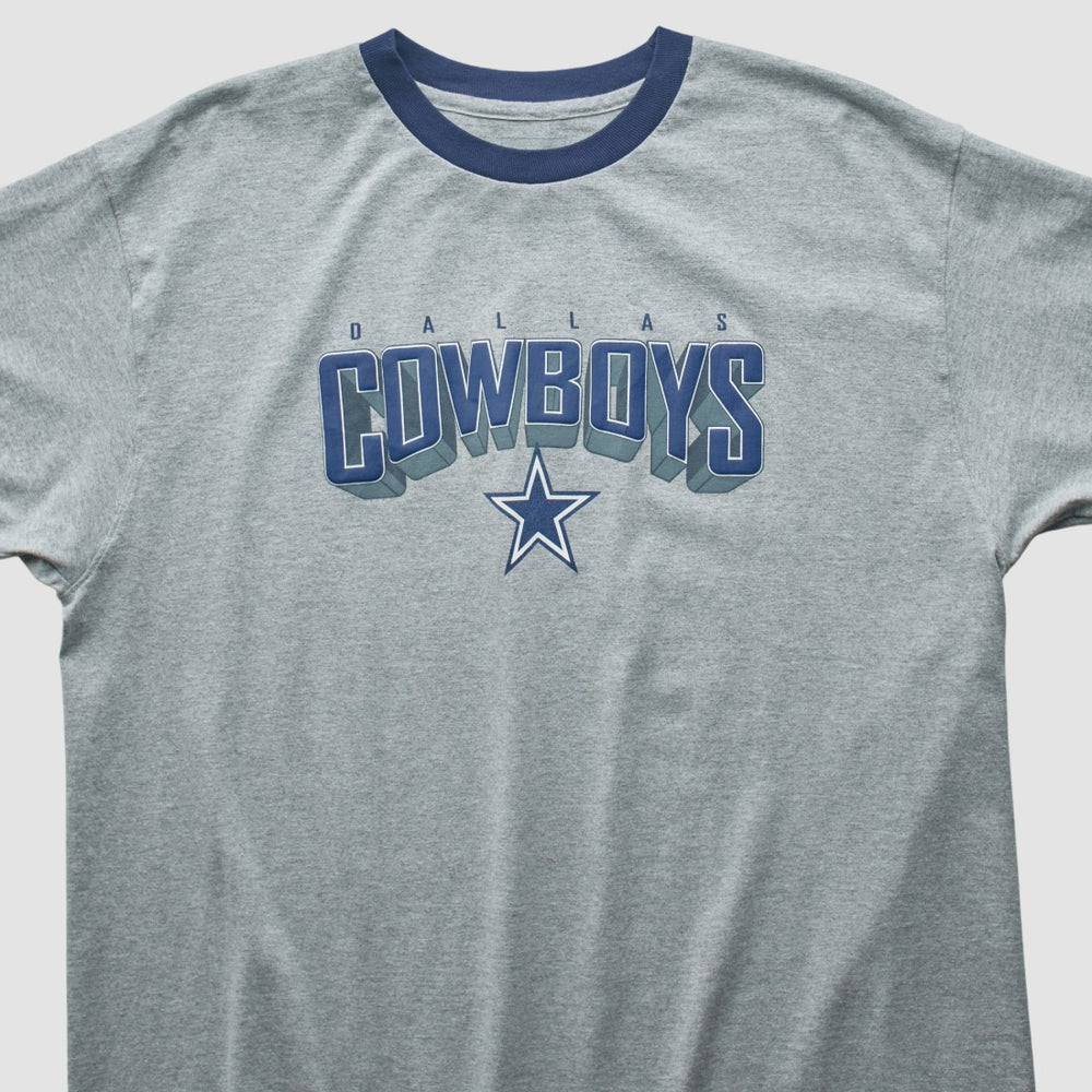 Dallas Cowboys Reebok 2000s T-shirt Heather Gray Vintage