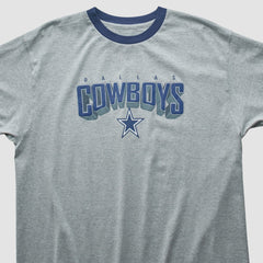 Dallas Cowboys Reebok 2000s T-shirt Heather Gray Vintage