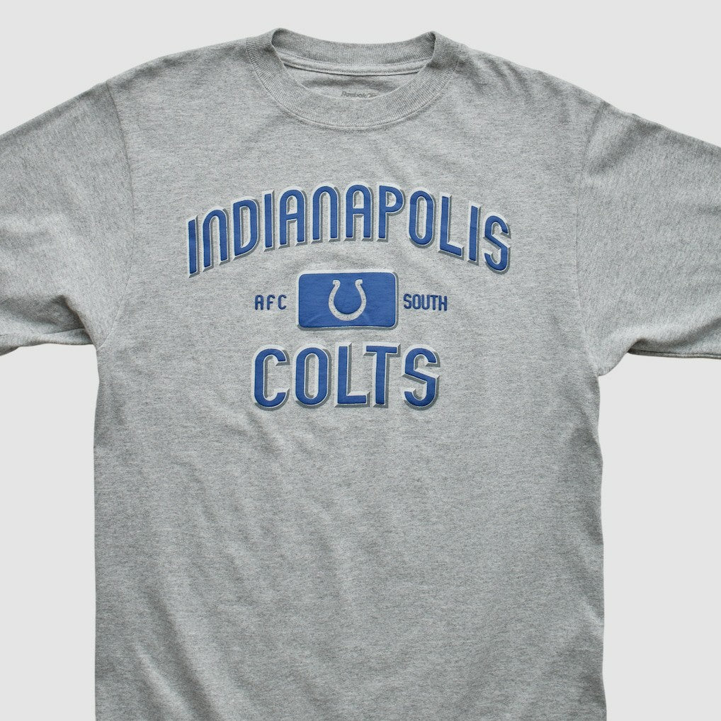 Indianapolis Colts Reebok 2000s T-shirt Heather Gray Vintage