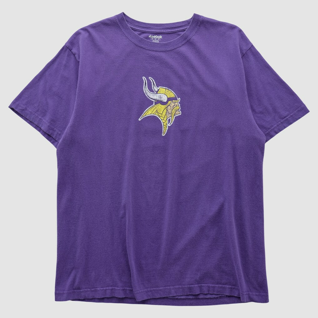 Minnesota Vikings Reebok 2000s T-shirt Purple Vintage