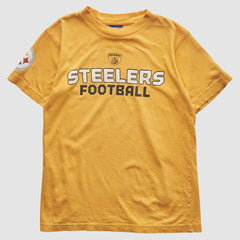 Pittsburgh Steelers Reebok 2000s T-shirt Yellow Vintage