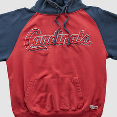 St. Louis Cardinals Stitches 2000s Hooded Pullover Sweatshirt - Red - S by Fanatics Real Vintage Pullover