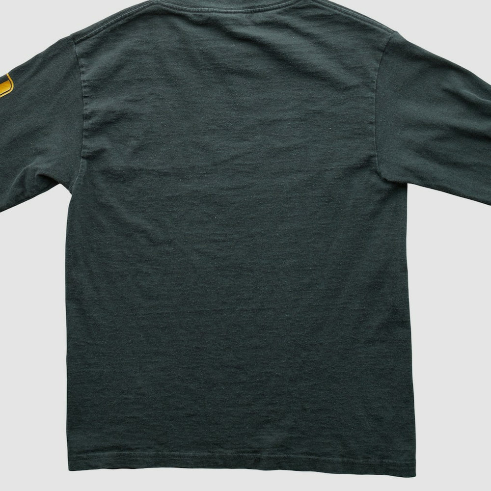 Pittsburgh Steelers Lee Apparel 2001 Long Sleeve T-shirt Charcoal Vintage